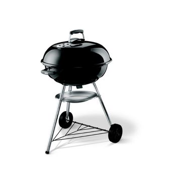 barbacoa weber de carbón compact kettle 57 cm comprar