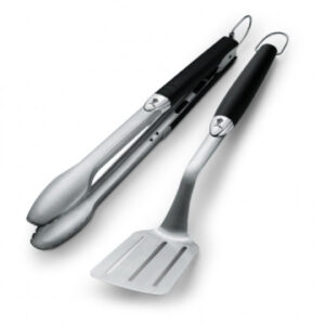 kit utensilios barbacoas weber acero inoxidable oferta