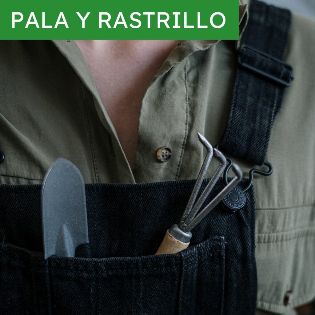 pala y rastrillo